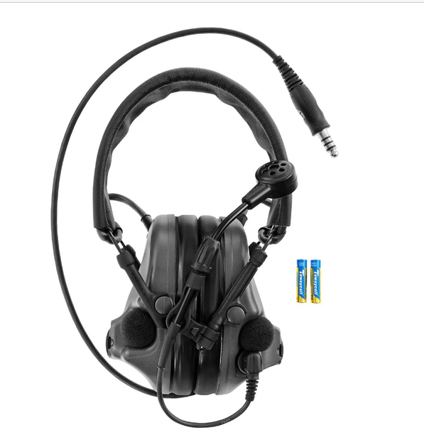 Профессиональные Вертикальные Активные Тактические Наушники Peltor ComTac XPI Черный MT20H682FB-38 - изображение 4