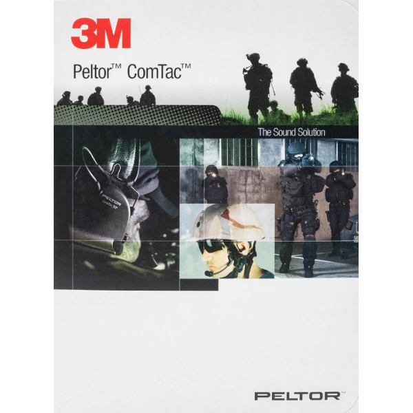 Профессиональные Вертикальные Активные Тактические Наушники Peltor ComTac XPI Олива MT20H682FB-38 - изображение 8