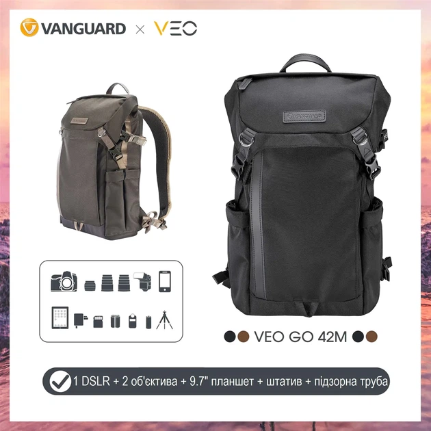 Рюкзак Vanguard VEO GO 42M Black (DAS301099) - зображення 18