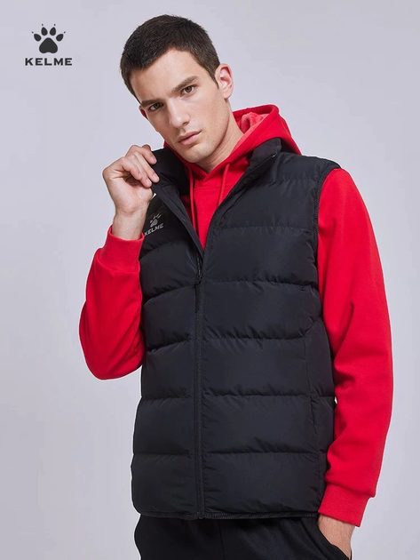 Жилетка зимняя Kelme COTTON VEST черная S 8161MJ1001.9000 от продавца ...