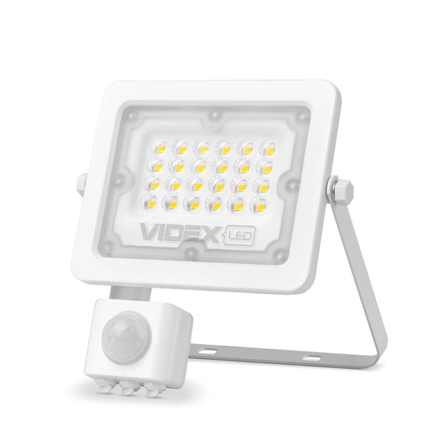 LED прожектор VIDEX F2e 20W 5000K з датчиком руху та освітленості VIDEX (26264-000) - Фото 2 LED прожектор VIDEX F2e 20W 5000K з датчиком руху та освітленості VIDEX (26264-000) - изображение 2