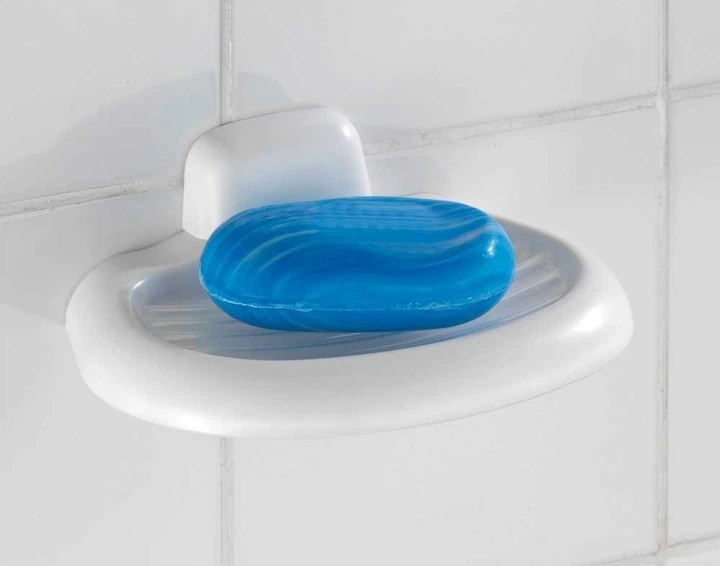 Мыльница Wenko Pure 17 х 5,5 х 12 см пластик (АБС), белый - изображение 2