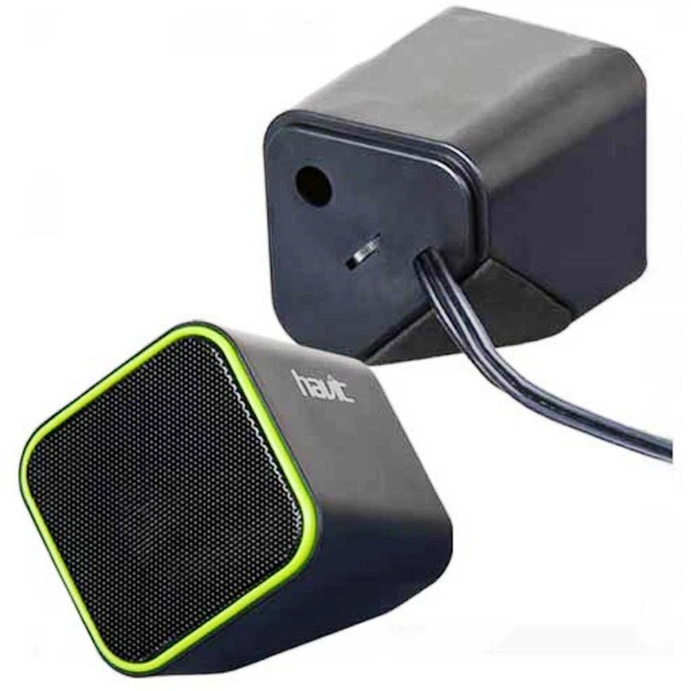 Акустические колонки Havit HV-SK473 black/green - изображение 3