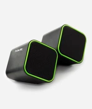 Акустические колонки Havit HV-SK473 black/green - изображение 4
