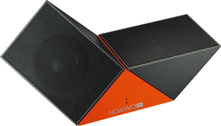 Głośnik przenośny Canyon Transformer Portable Bluetooth Speaker Black/Orange (CNS-CBTSP4BO) - obraz 2