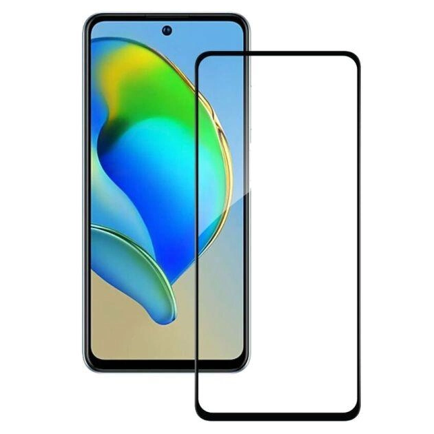 Захисне скло LUX для ZTE Blade V40s чорний Full Сover Full Glue 0,3 мм - Фото 2 Захисне скло LUX для ZTE Blade V40s чорний Full Сover Full Glue 0,3 мм - зображення 2