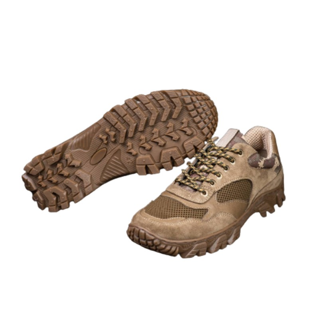 Тактичні кроссівки, літо, сітка 3D (без поролону), колір койот, розмір 40 (105010-40) - зображення 1