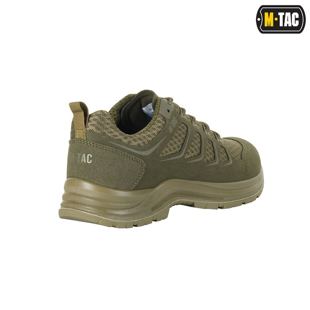Чоловічі тактичні кросівки літні M-Tac розмір 41 (27 см) Олива (Зелений) (Iva Olive) - зображення 2