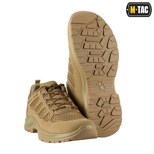Чоловічі тактичні кросівки літні M-Tac розмір 37 (24,3 см) Койот (Пічний) (IVA COYOTE) - зображення 1