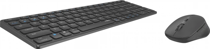 Zestaw bezprzewodowy Rapoo Multimode 9700M Blade Czarny (217381) - obraz 3