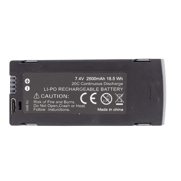 Акумулятор для квадрокоптера JJRC X23 на 2500 mAh 7.4V - зображення 2