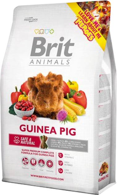 Karma Brit Animals Guinea Pig Complete 300 g (8595602504794) - obraz 1