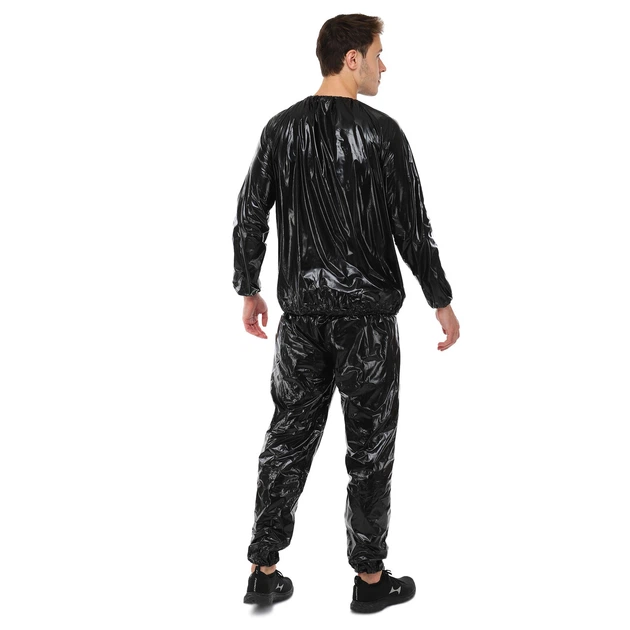 Костюм сауна для похудения Zelart Sauna Suit 9656 размер 2XL (50-54) Black - Фото 9 Костюм сауна для похудения Zelart Sauna Suit 9656 размер 2XL (50-54) Black - изображение 9