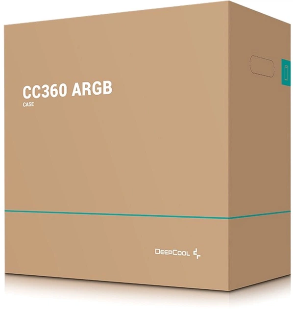 Obudowa DeepCool CC360 ARGB (R-CC360-BKAPM3-G-1) - Zdjęcie 15 Obudowa DeepCool CC360 ARGB (R-CC360-BKAPM3-G-1) - obraz 15