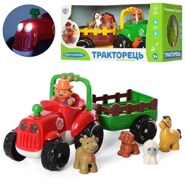 Трактор фермера з причепом Limo Toy М 5572 - изображение 3