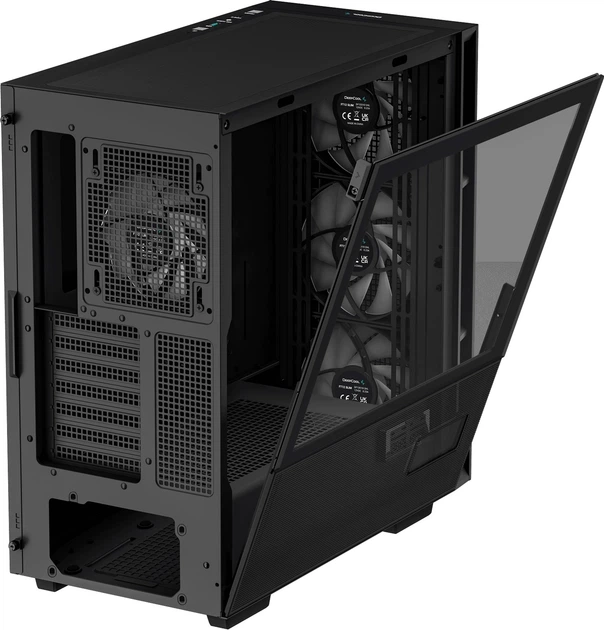 Obudowa DeepCool CH560 Digital Black (R-CH560-BKAPE4D-G-1) - obraz 8