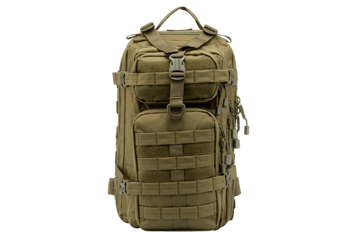 Рюкзак тактический 2E 25L Molle зеленый - изображение 2