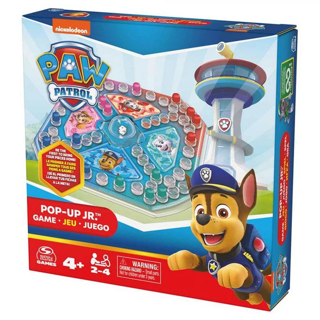 Настольная игра с кнопкой Spin Master Щенячий патруль мини (SM98283/6066831) - изображение 3