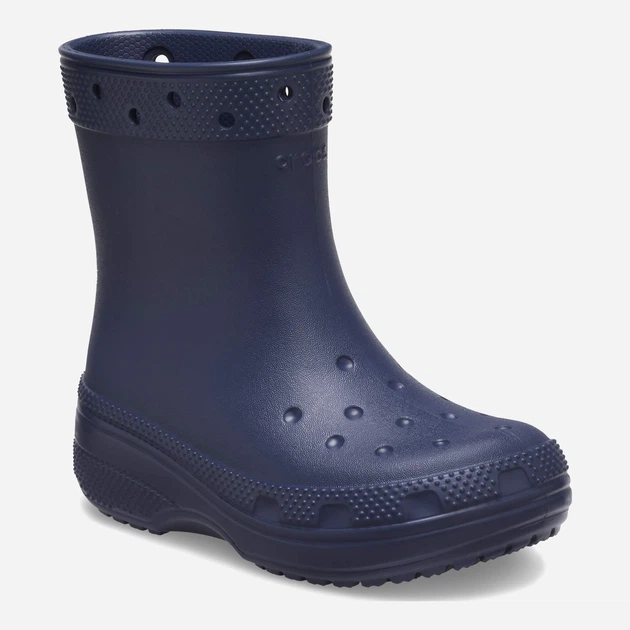 Детские резиновые сапоги для мальчика Crocs Classic Boot T 208545-410 22-23 (C6) Navy (1962654035472) - изображение 3