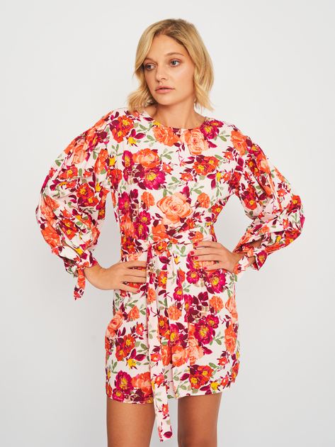 Stradivarius floral hot sale dress