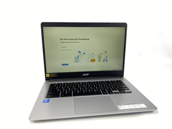 Ноутбук 14" Acer Chromebook 314 Intel Celeron N4020 RAM 8GB eMMC 64GB 12час батарея Chrome OS Over Stоск - изображение 10