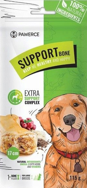 Gryzak dla psów Pawerce Support bone ras dużych 1 szt 0,115 kg (4260473650072) - obraz 1