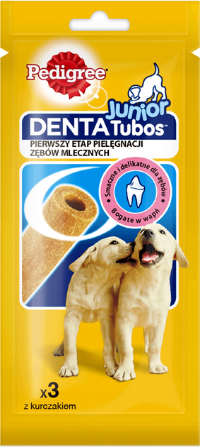 Przysmak dla szczeniąt Pedigree Denta Tubos Junior 0,072 kg (5998749143582) - obraz 1