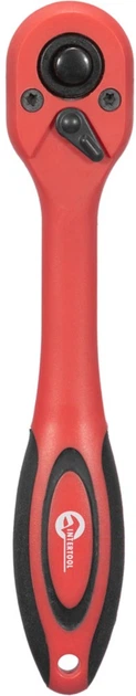 Рукоятка с храповым механизмом Intertool 1/4", Cr-V (HT-2111) - изображение 2
