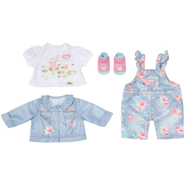 Одяг Zapf Creation Baby Annabell Джинсова розкіш (4001167705643) - зображення 1