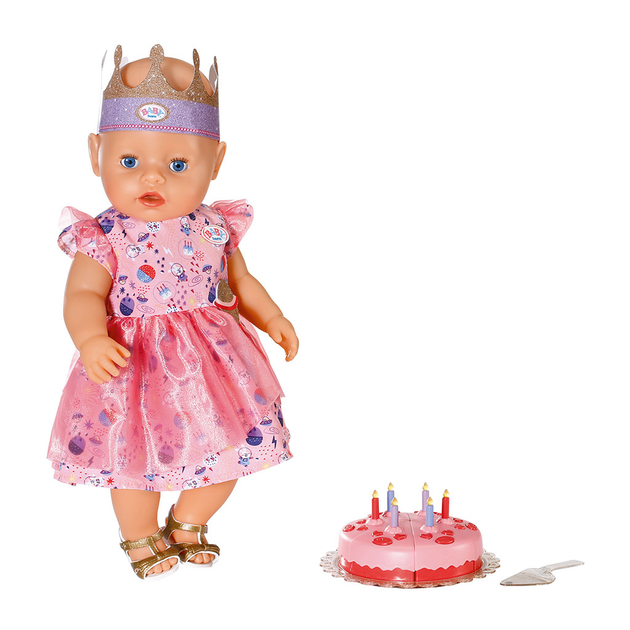 Комплект одягу для ляльки на день народження Zapf Creation Baby Born (4001167830789) - зображення 1