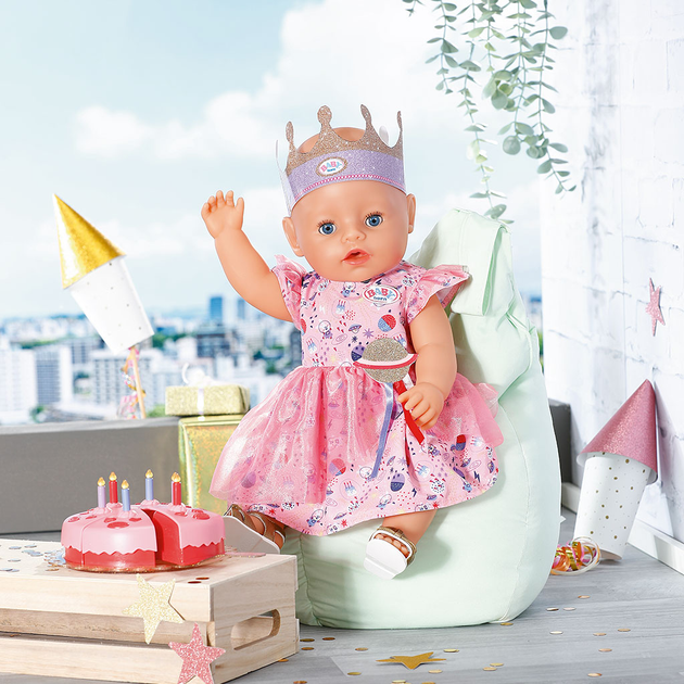 Комплект одягу для ляльки на день народження Zapf Creation Baby Born (4001167830789) - зображення 2