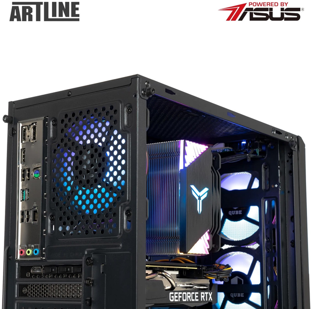 Компьютер ARTLINE Gaming X49 (X49v26) AMD Ryzen 5 5600 / RAM 16ГБ / SSD 1 ТБ / nVidia GeForce RTX 3060 12ГБ - изображение 8