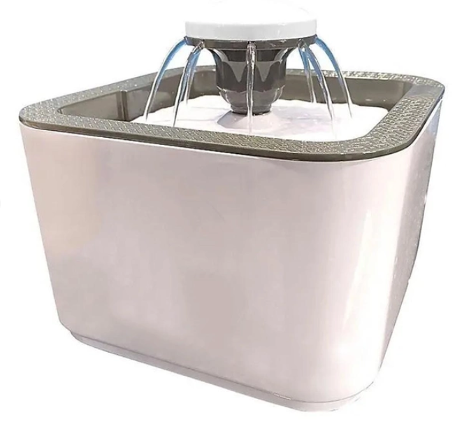 Автопоилка Автоматическая поилка фонтан для собак и кошек Pet Water FOUNTAIN блоком питания в подарок - изображение 3