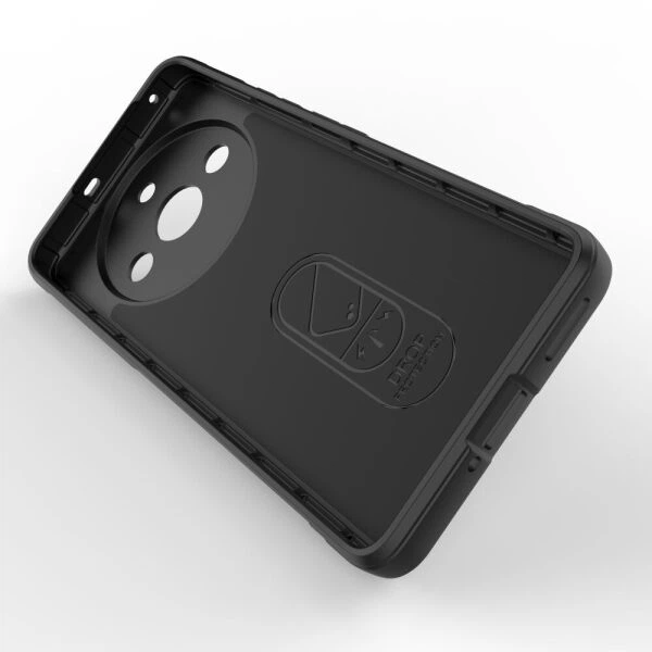 Силіконовий (TPU) чохол Deexe Terra Case для Realme 11 Pro / 11 Pro+ - Black - зображення 2