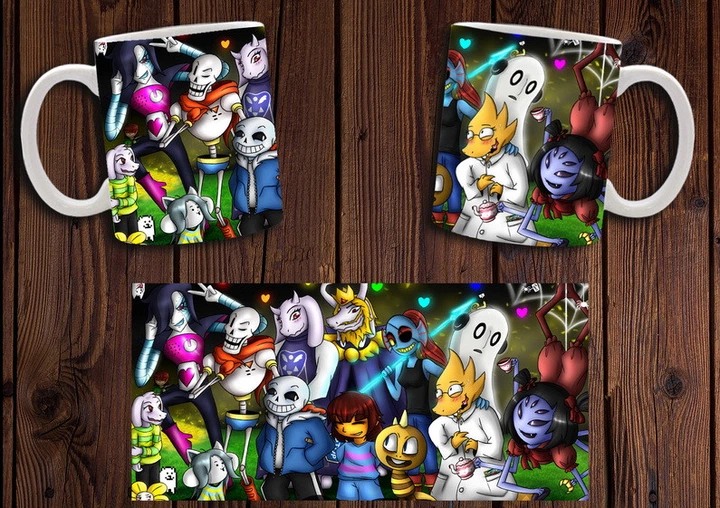 Кружка CupKit "Undertale / Андертейл" №20 330мл біла - Фото 1 Кружка CupKit "Undertale / Андертейл" №20 330мл біла - зображення 1