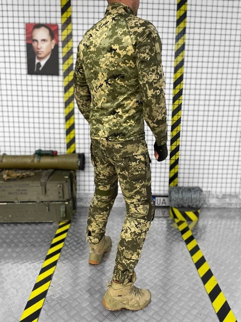 Тактичний військовий комплект Amarok ( Убакс + Штани ), Камуфляж: Піксель ЗСУ, Розмір: XL - зображення 2