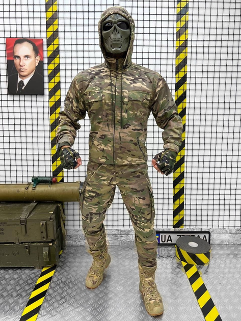 Тактичний військовий комплект Corsa ( Куртка + Штани ), Камуфляж: Мультикам, Розмір: XXL - зображення 1