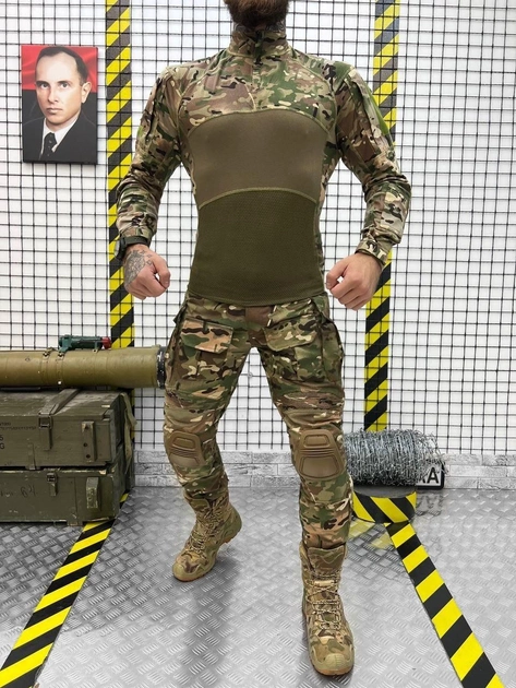 Тактический военный комплект Combat G3 ( Убакс + Штаны ), Камуфляж: Мультикам, Размер: XXXL - изображение 1