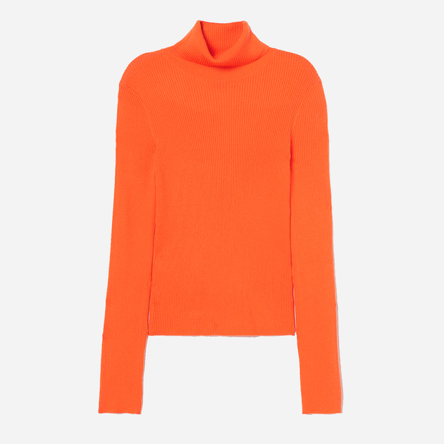 Гольф-водолазка женская H&M Q2408-797988 XS Оранжевая (hm02656805436 ...