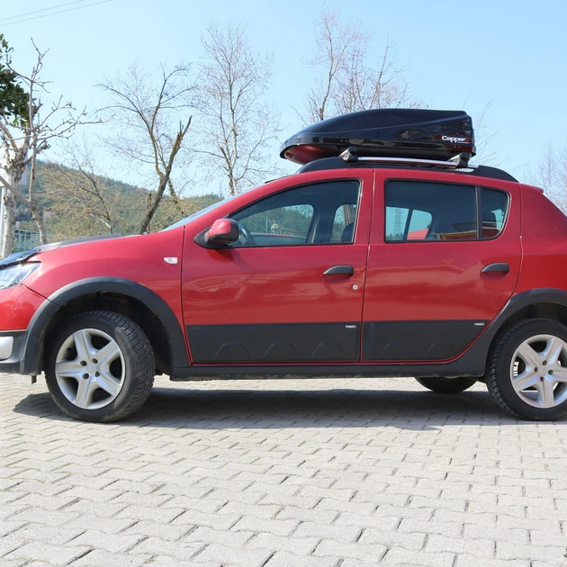 Молдинги (4 шт, ABS) для Renault Sandero 2013-2022 гг - изображение 3