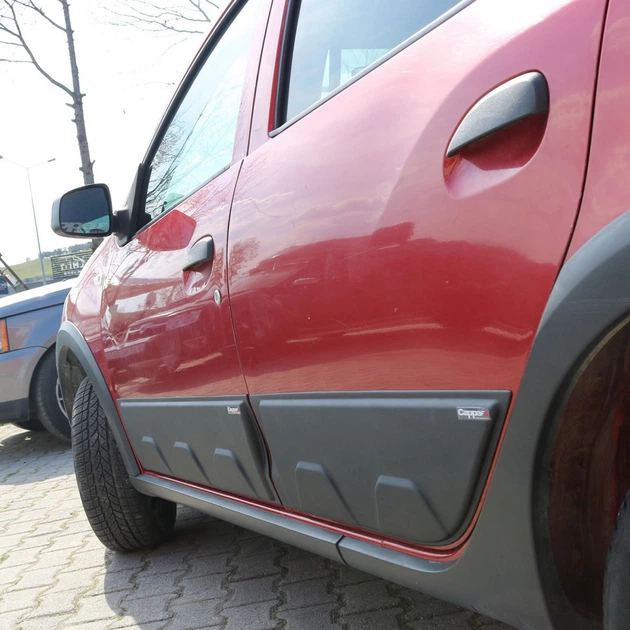 Молдинги (4 шт, ABS) для Renault Sandero 2013-2022 гг - изображение 5