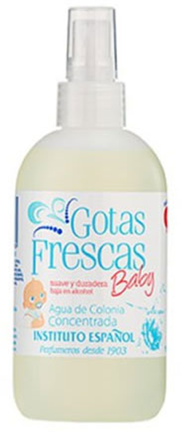 Дитяча парфумована вода Instituto Espanol Gotas Frescas Baby 250 мл (8411047149065) - зображення 1