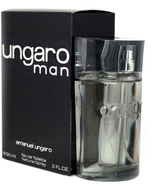 Woda toaletowa męska Emanuel Ungaro Man Eau De Toilette Spray 90 ml (8032529116827) - obraz 1