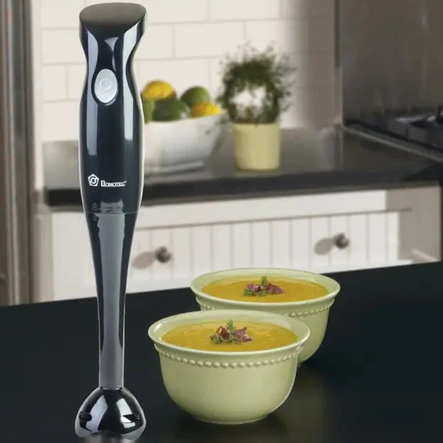 Блендер domotec ms-5104 400 вт, блендер заглибний електричний, блендер для дому, портативний блендер - зображення 8