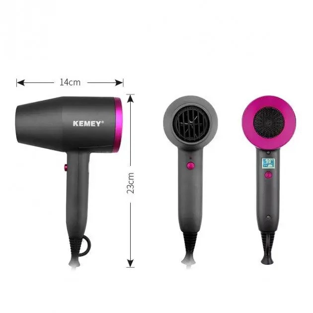 Профессиональный фен для укладки волос Kemei KM-9949 с ионизацией с ...