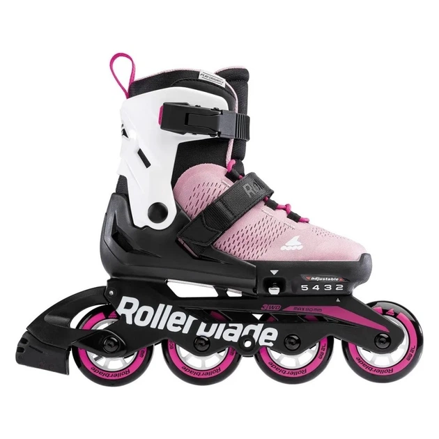 Ролики Rollerblade Microblade 2023 pink-white (33-36.5) - изображение 2