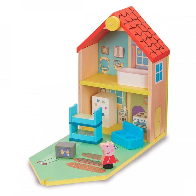 Деревянный игровой набор Peppa - ДОМ ПЕППЫ (91414) - Фото 1 Деревянный игровой набор Peppa - ДОМ ПЕППЫ (91414) - изображение 1