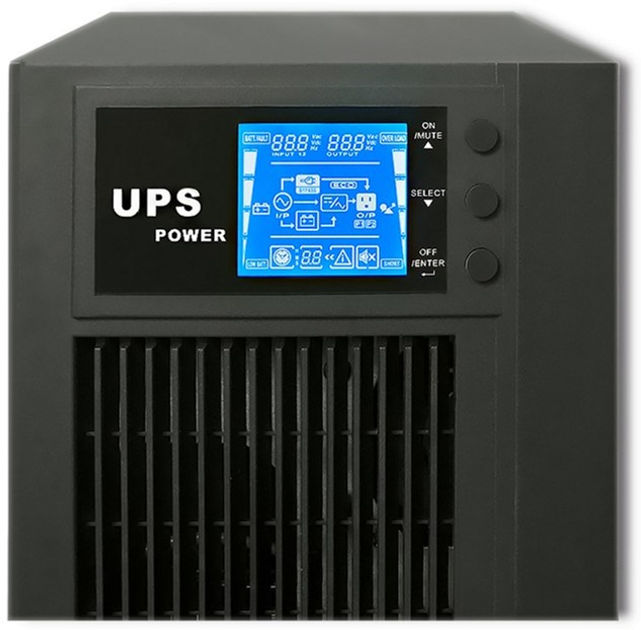 ДБЖ Qoltec Pure Sine Wave 3000VA/2400W (53043) - зображення 3