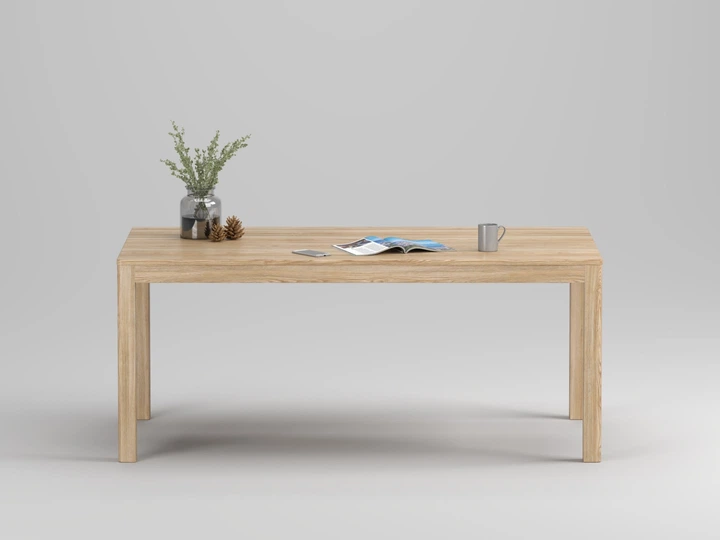 Стол раскладной Ульм WOODWERK 180-240×90см Антик Дерево Ясень