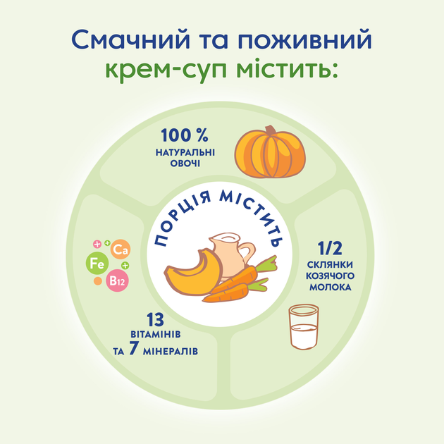 Крем-суп MAMAKO з гарбуза на козячому молоці 150 г (8437022039336) - зображення 4